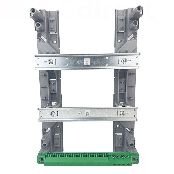 Digital Electric - coffret modulaire 2 rangées 13 modules - blanc RAL 9003 - Réf : 07812 - Vue de face