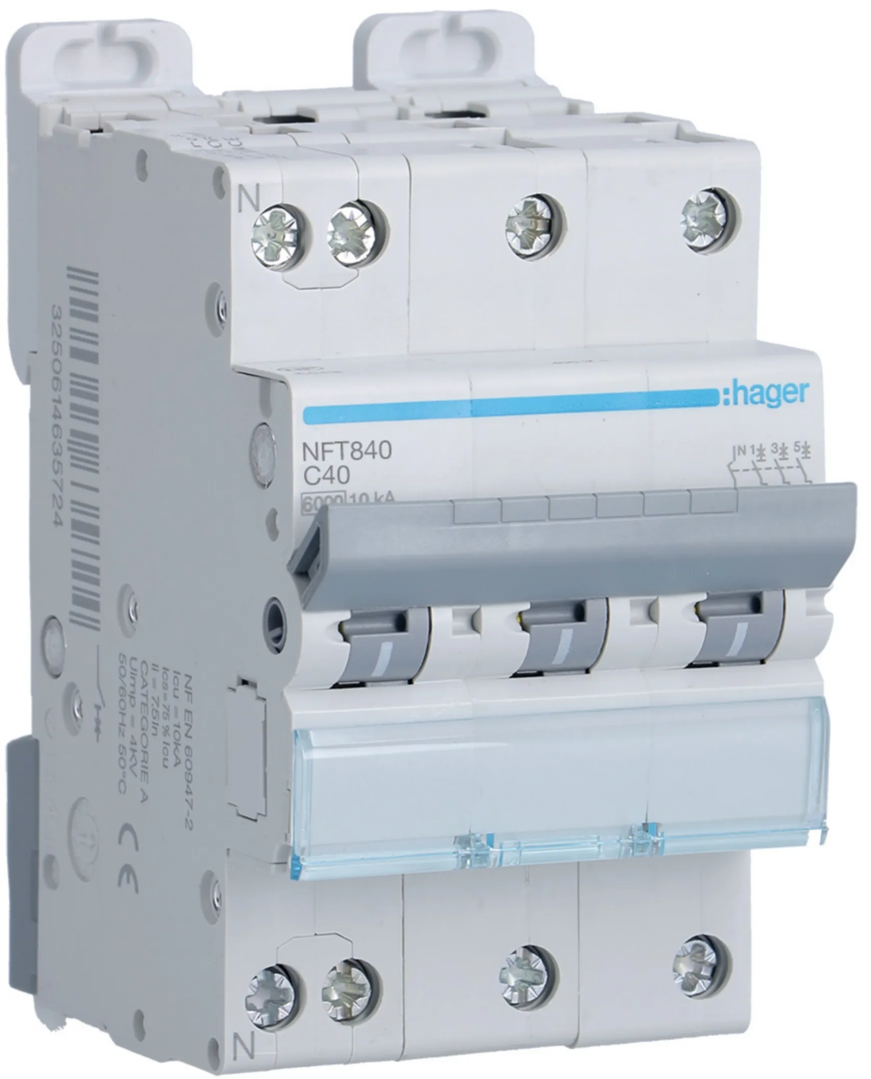Disjoncteur Hager NFT840