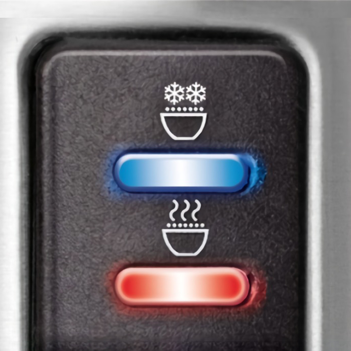 MPM MKW-03M Espumador de Leche Automático Batidor de leche Eléctrico 500W Vaporizador y Calentador Leche 500 ml Hace Espuma en Caliente-Frío, Tapa Transparente, Acero Inoxidable