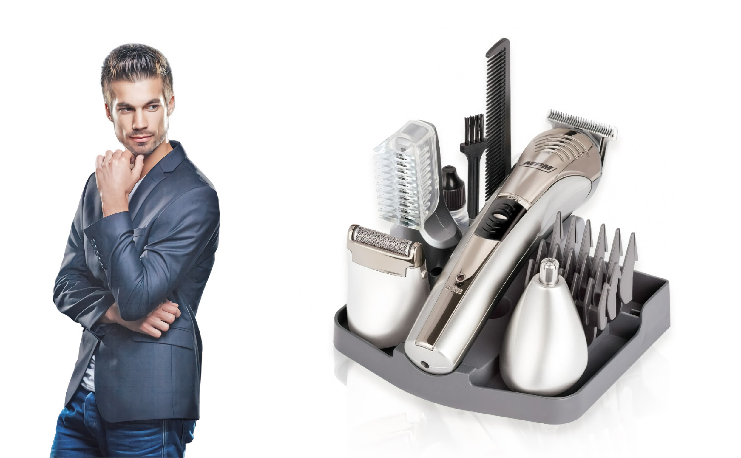 MPM MMW-04 Set Cortapelo Inalámbrico