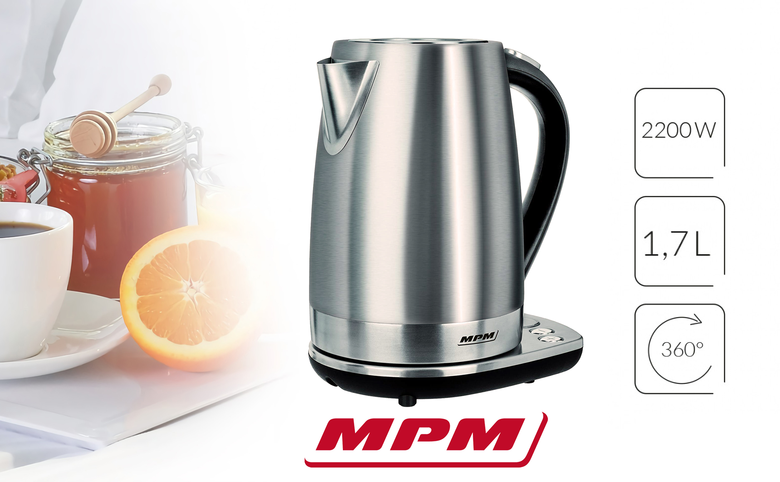 MPM MCZ-51 Hervidor de Agua Eléctrico