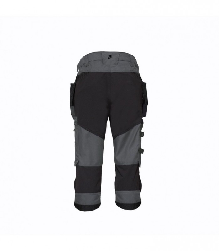 Pantalones con detalles elásticos mashup plus