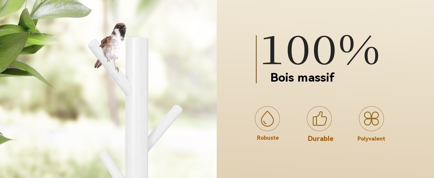 Structure en bois massif robuste