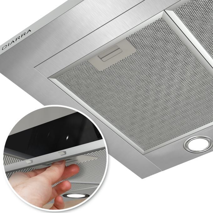 hotte aspirante murale 90cm