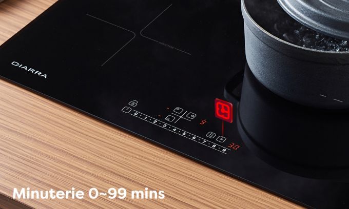 ciarra plaque de cuisson 3 zones