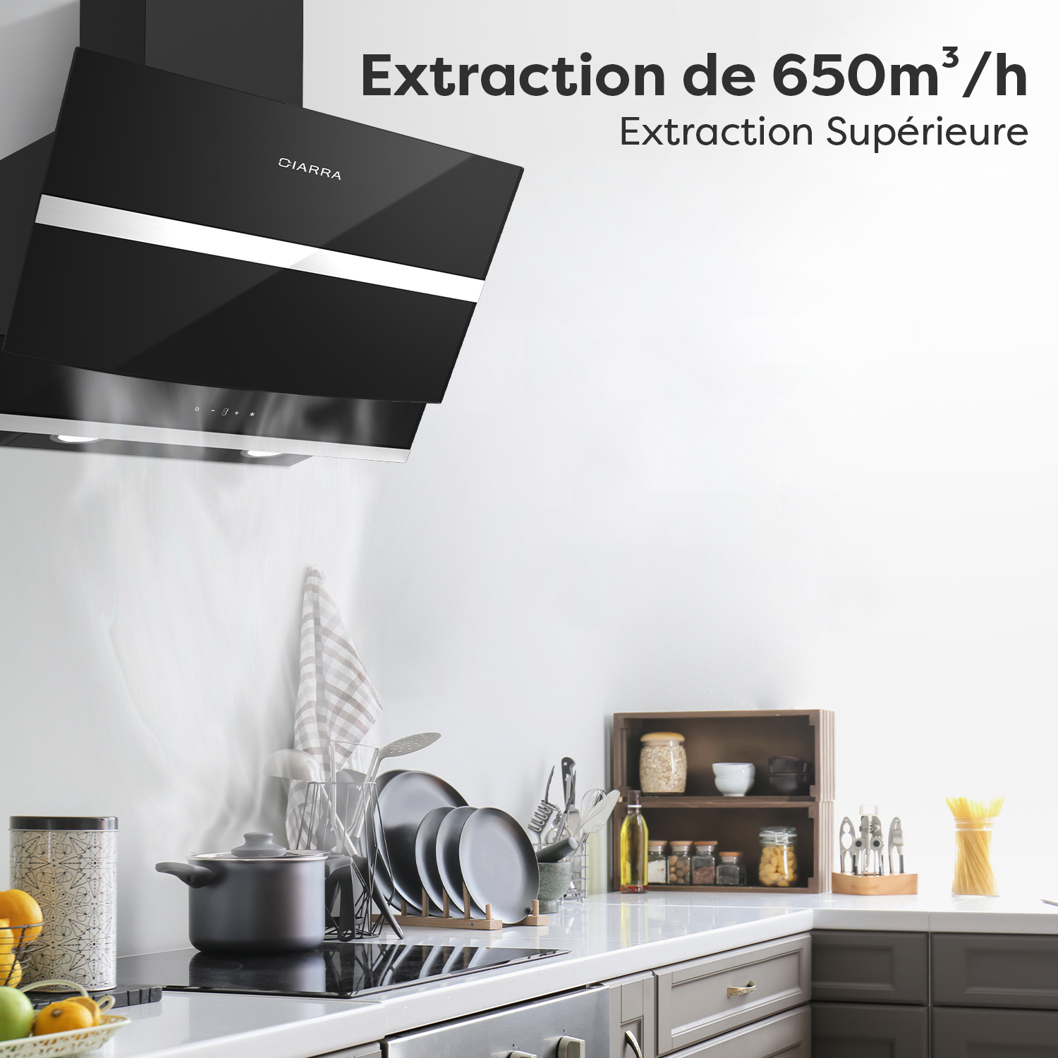 ciarra hotte haut debit