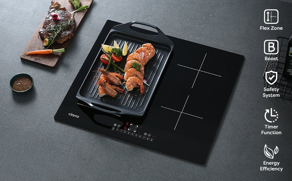 4 ZONES INDUCTION HOB