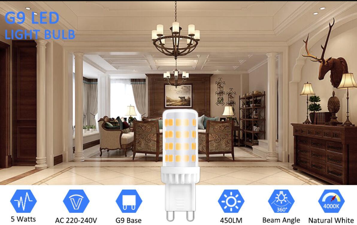 Ampoule LED G9 Blanc Chaud 3000K 5W G9 LED Ampoule Lumiere équivalent Aux Ampoules Halogènes De 40 W 420 Lumens Not Dimmable, Lot De 10 [Classe énergétique A+] -OSRAM || EUROPALAMP Soldes Boutique AAHKMJXYDAFdJAOAIMEbOAchISHX vxKQre41nWFegDkrTWaq0 5m NUEveV 5zlOo2FBccf9Ge6byV9ruZwVNj