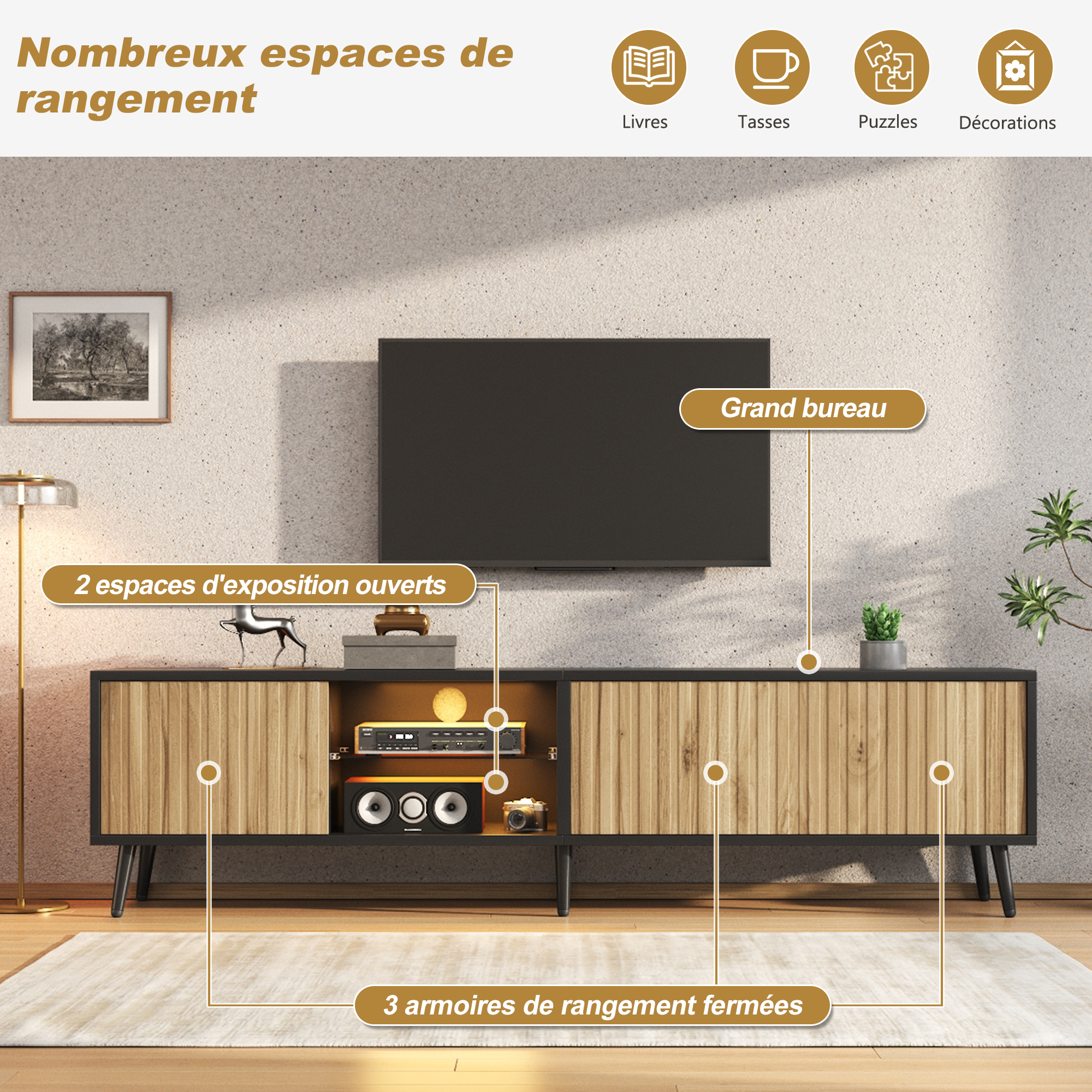 Rangements modulables