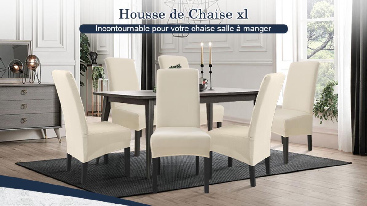 Housses De Chaise De Salle à Manger En Velours, Housse De Grande Chaise Extensible, Housse De Chaise à Dossier Haut En élasthanne élastique Lavable Amovible XL, Lot De 2, Beige -Homcomes Boutique AAHKMJXYDAFdJAOAIMEbOAchISHX vxKQre41nWFegDkrTn4WHHx2mo7tSY oBqvf58jXNaFXn 7oqy2IjWyCPgd