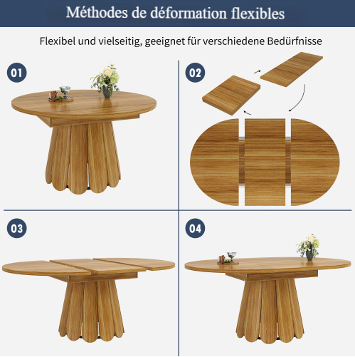 Détail plateau bois