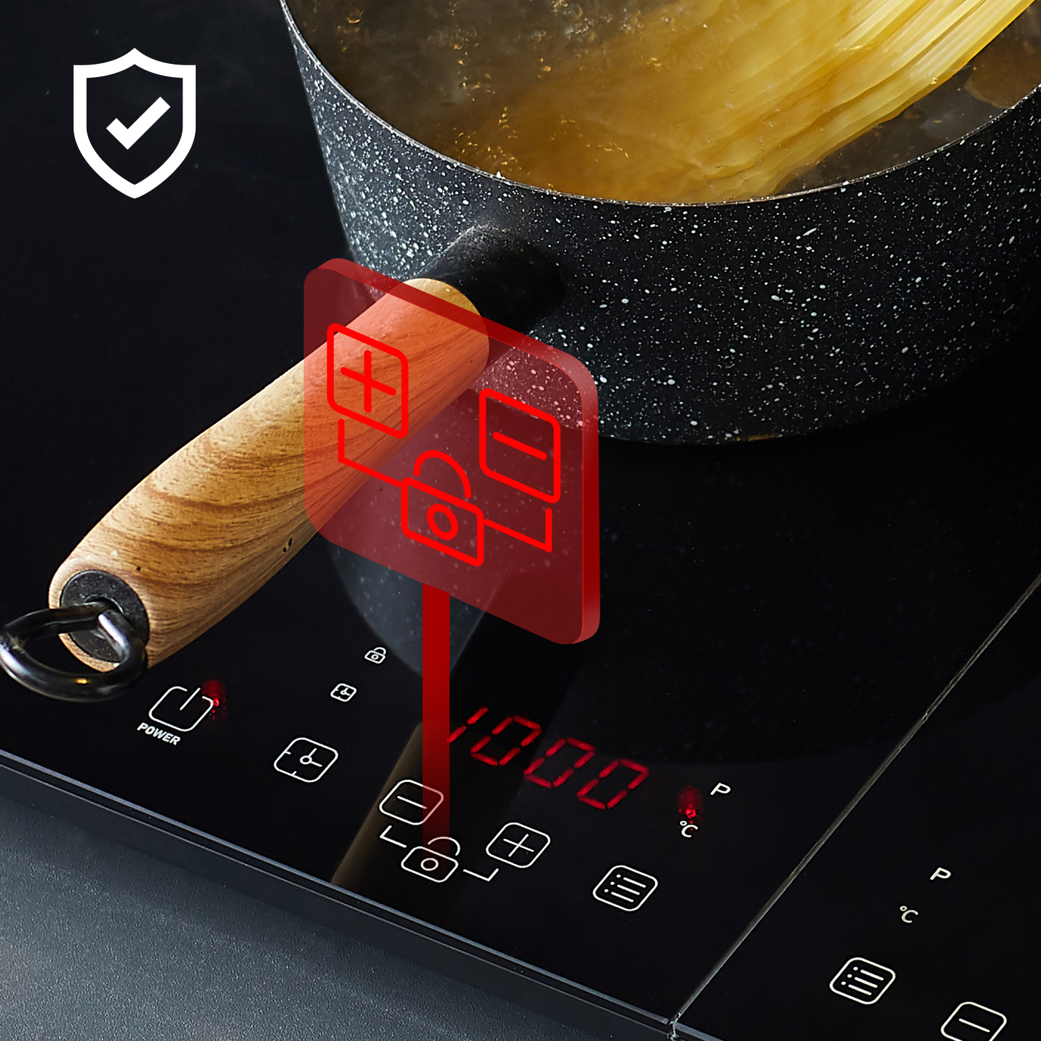 table de cuisson induction posable