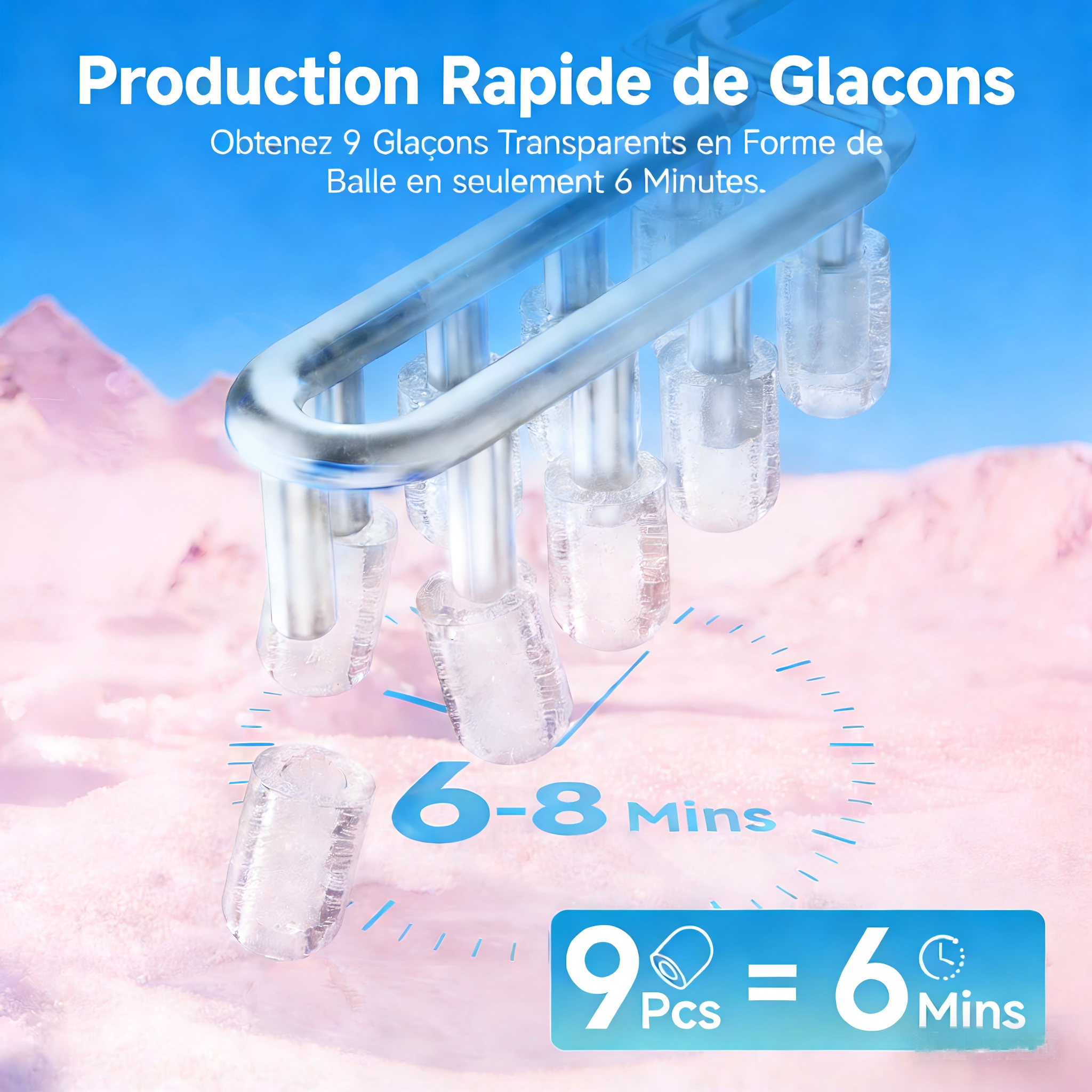 Machine à glaçons Silonn - vue générale