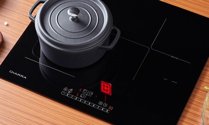 ciarra plaque induction modulable 3 zones