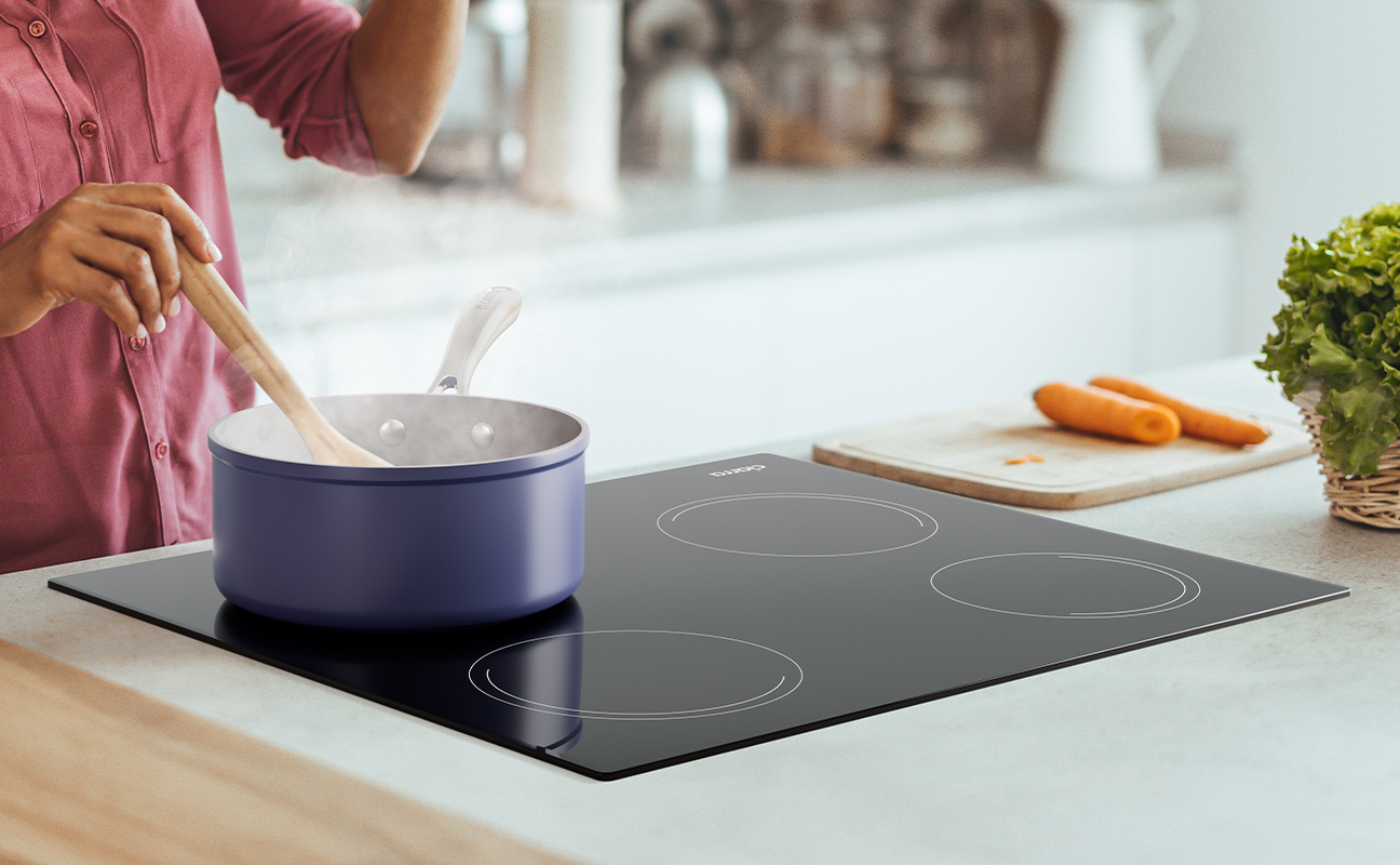 ciarra plaque 4 feux 6000w