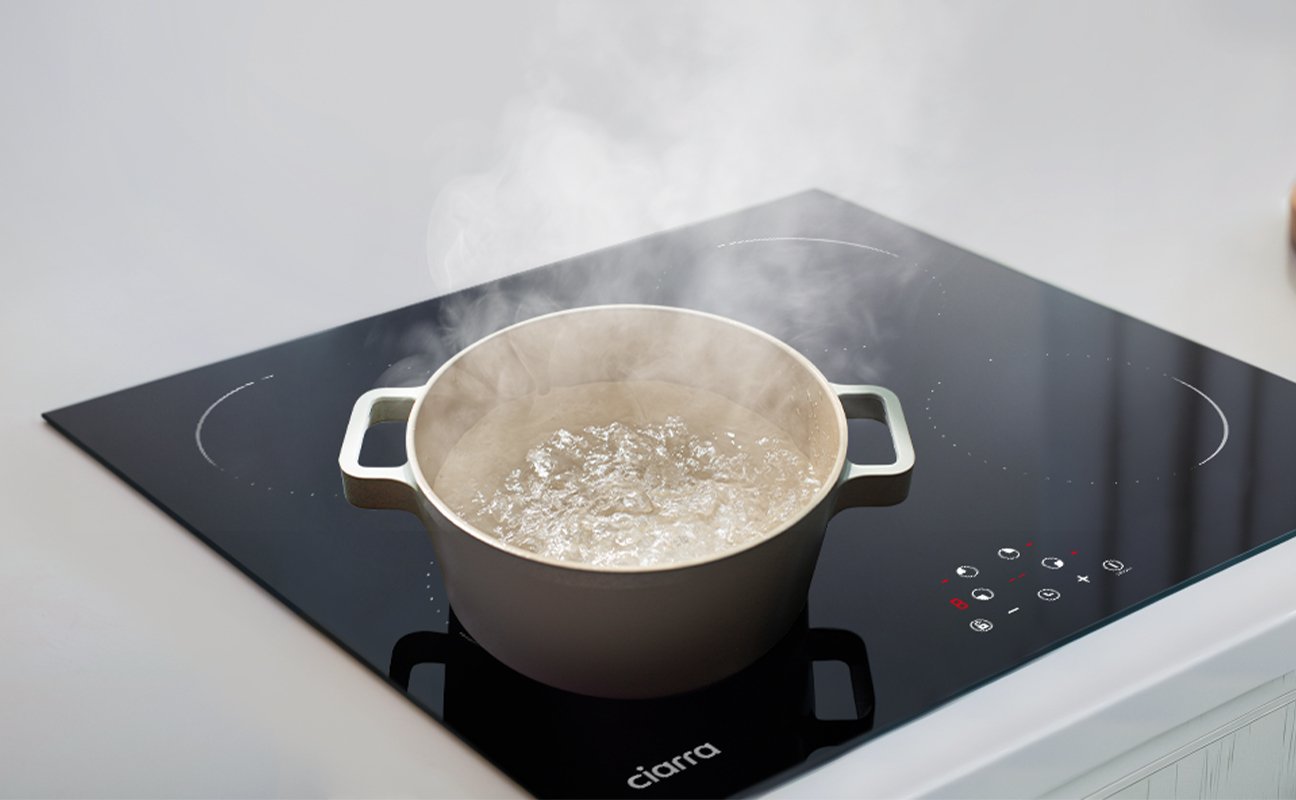 ciarra 4 foyers table de cuisson