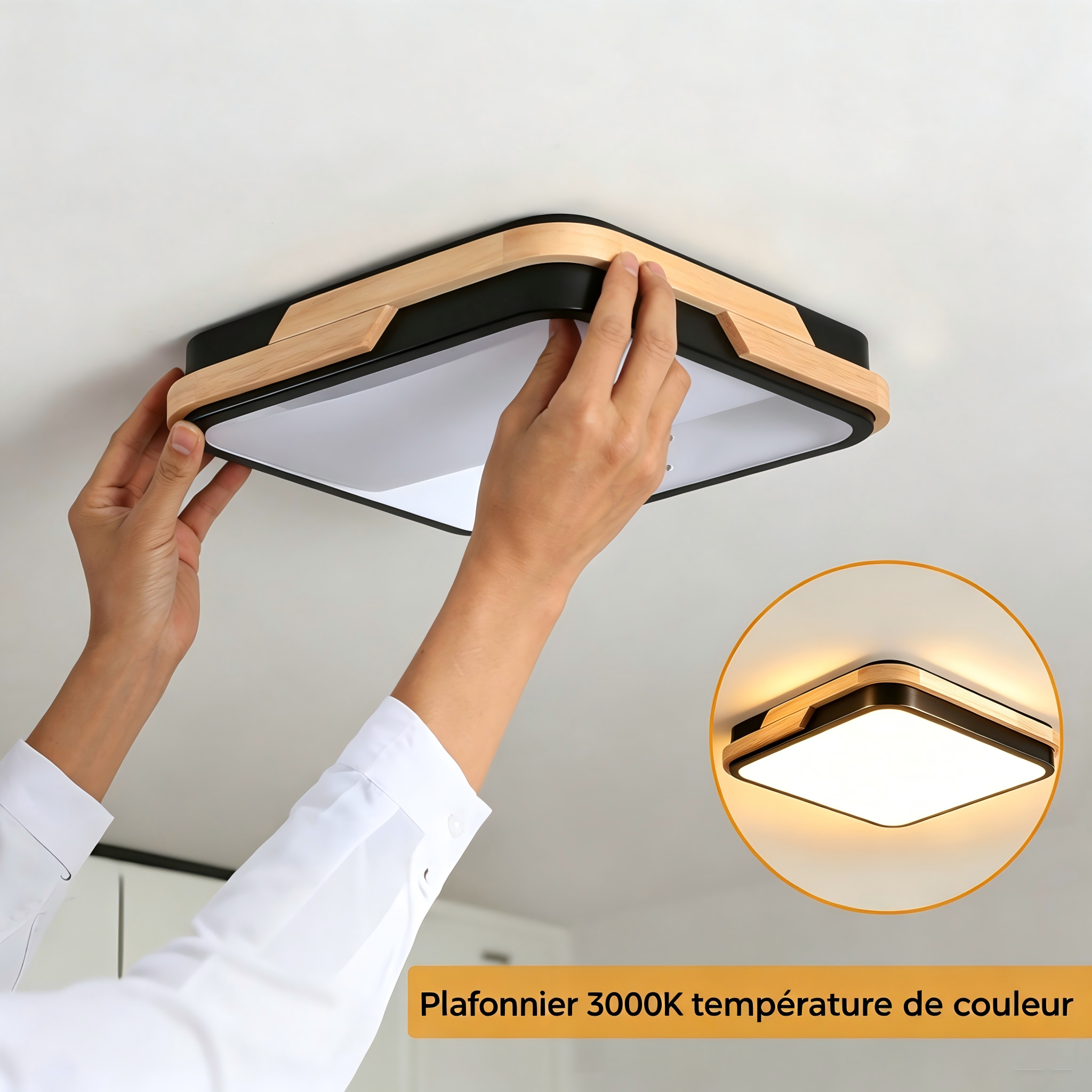 Luce bianca calda 3000 K