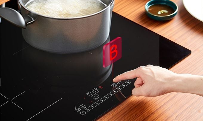 plaque induction 3 foyers 60cm