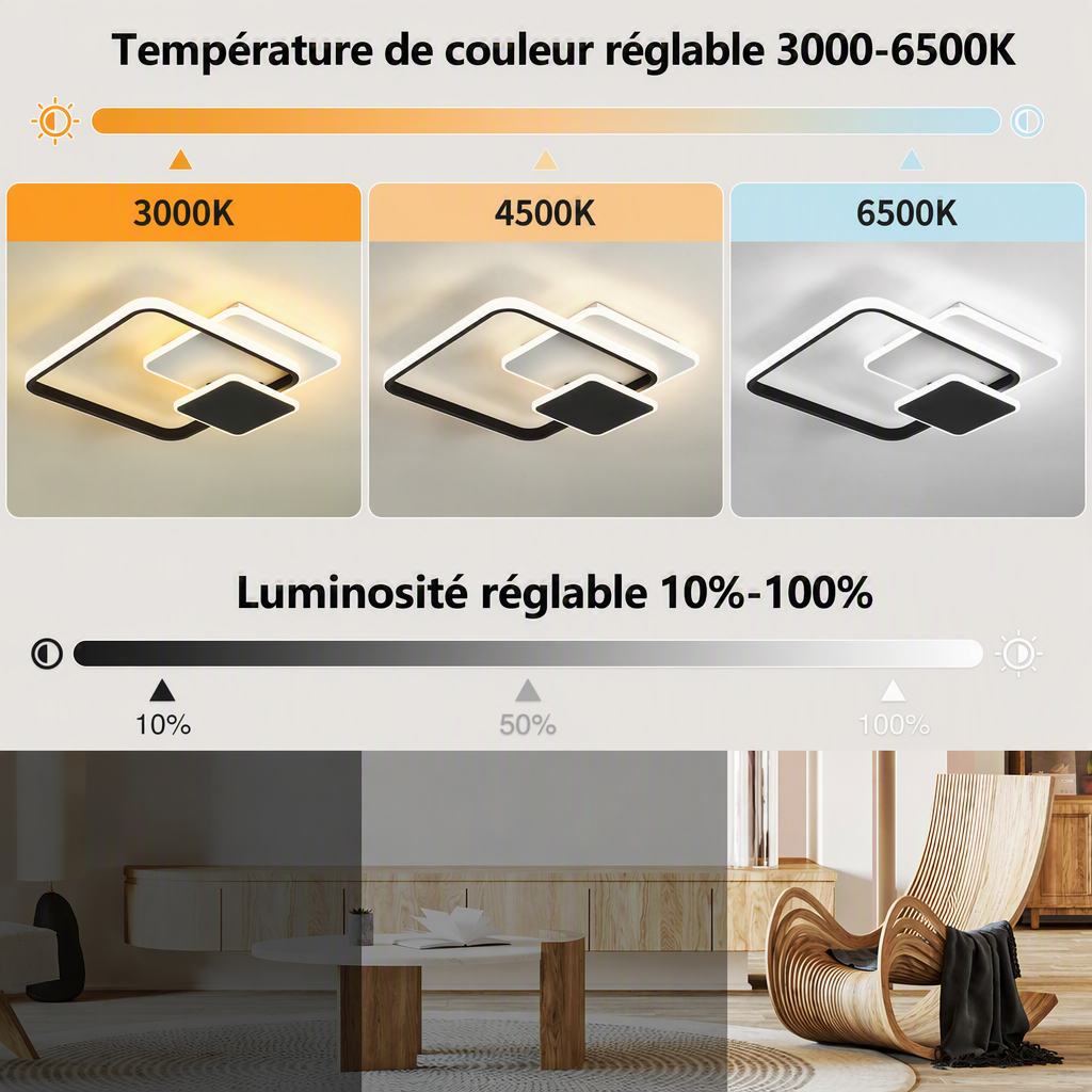 Temperatura regolabile 3000-6500K