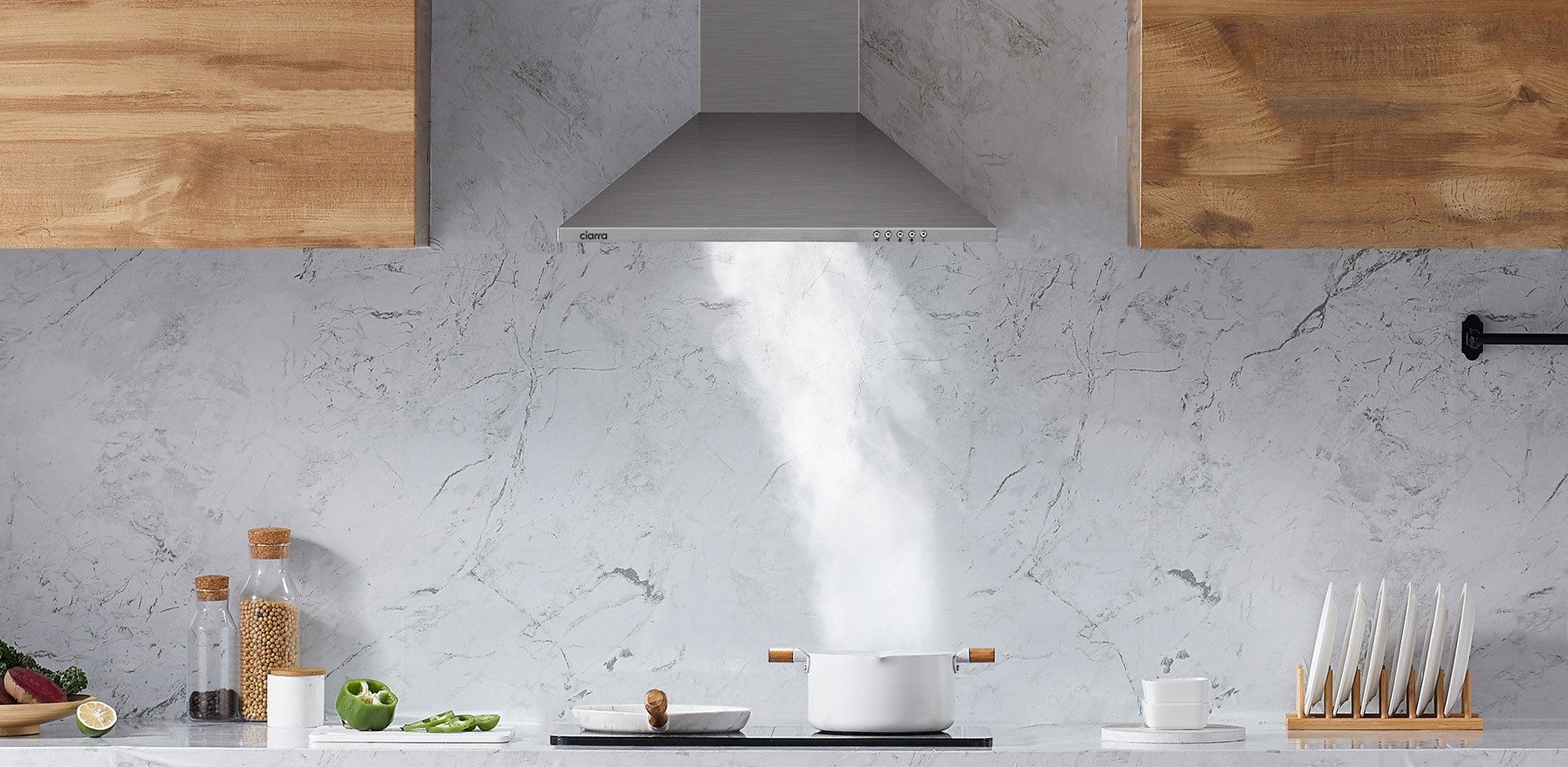 ciarra hotte de cuisine