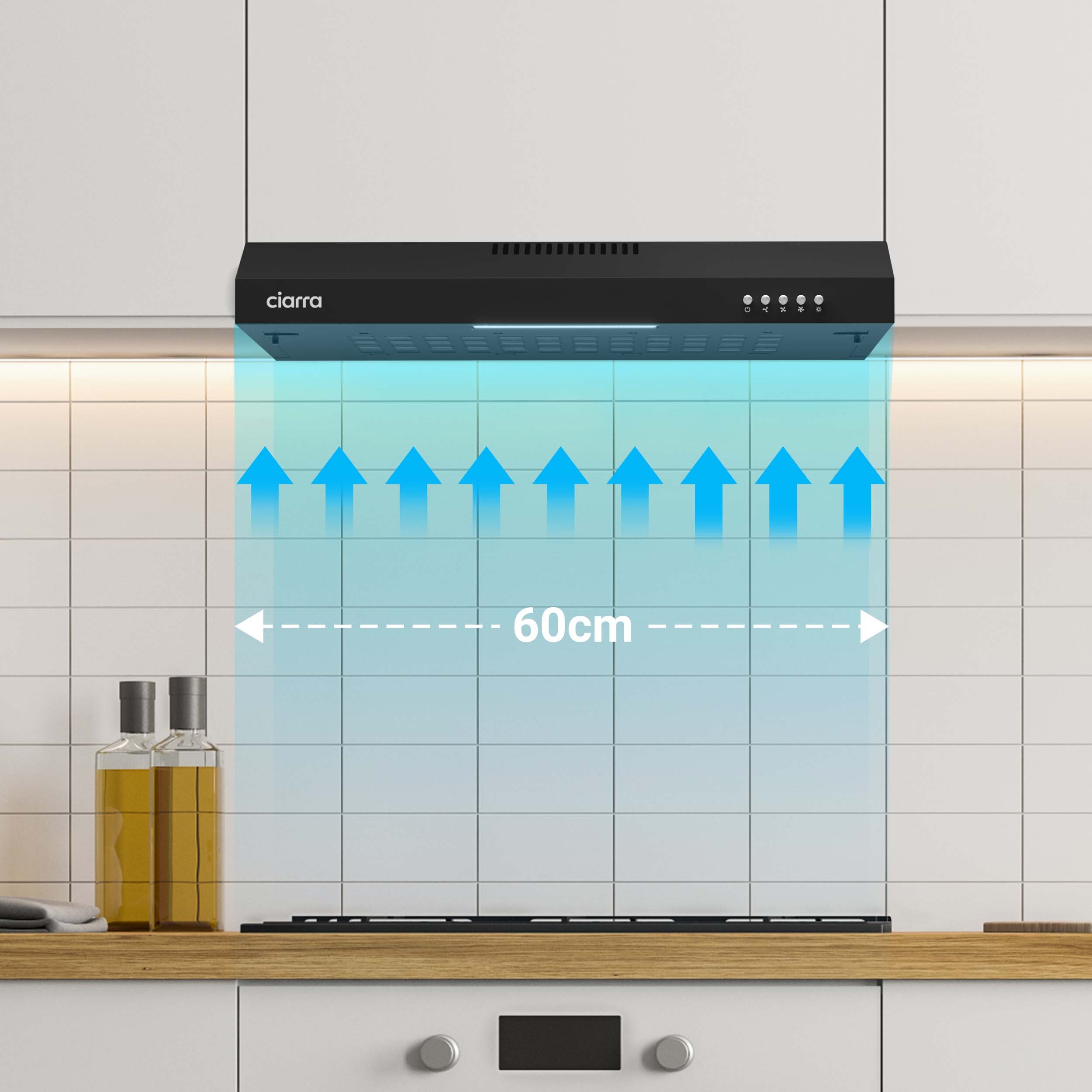 hotte encastrable 60cm ciarra