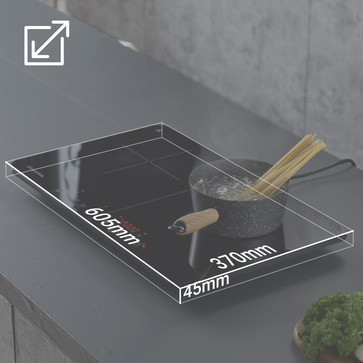 table de cuisson portable