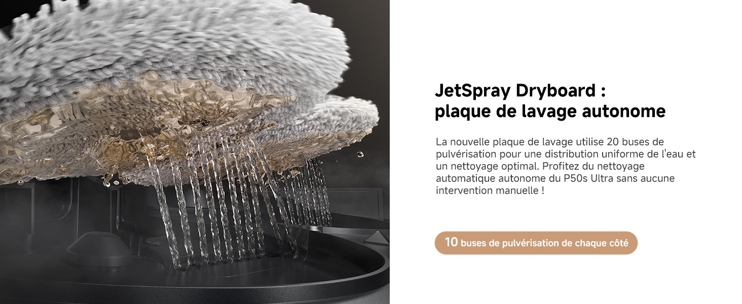 JetSpray Dryboard détail