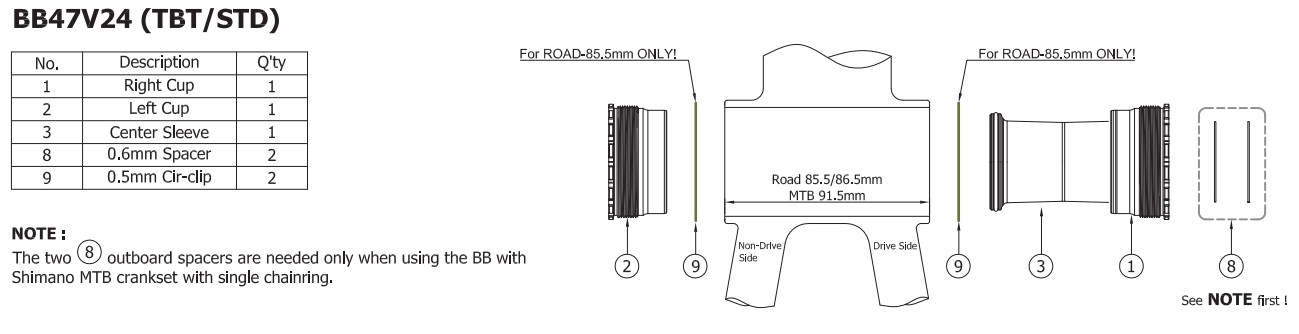 T47V24 instruction