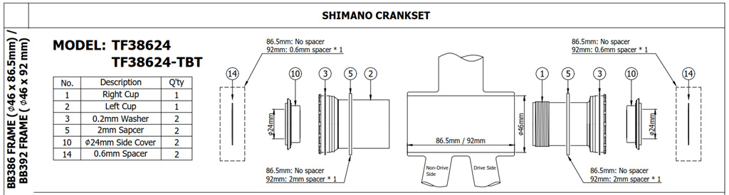 manual instruction tf38624