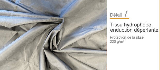 tissu imperméable pour voile d