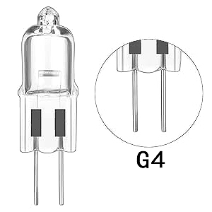 Ampoules Halogènes G4 Techgomade 12V 10W - Lot De 10 - Blanc Chaud 3000K