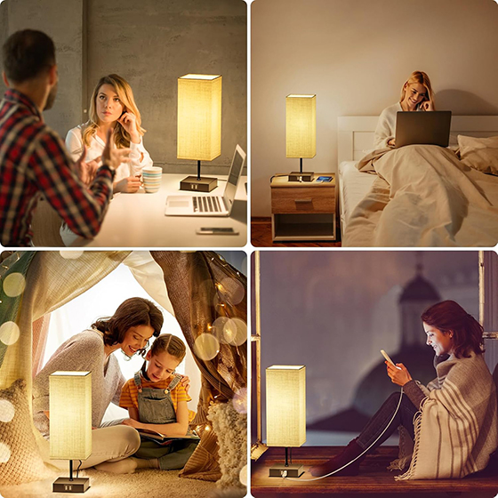 Lampe de chevet tactile
