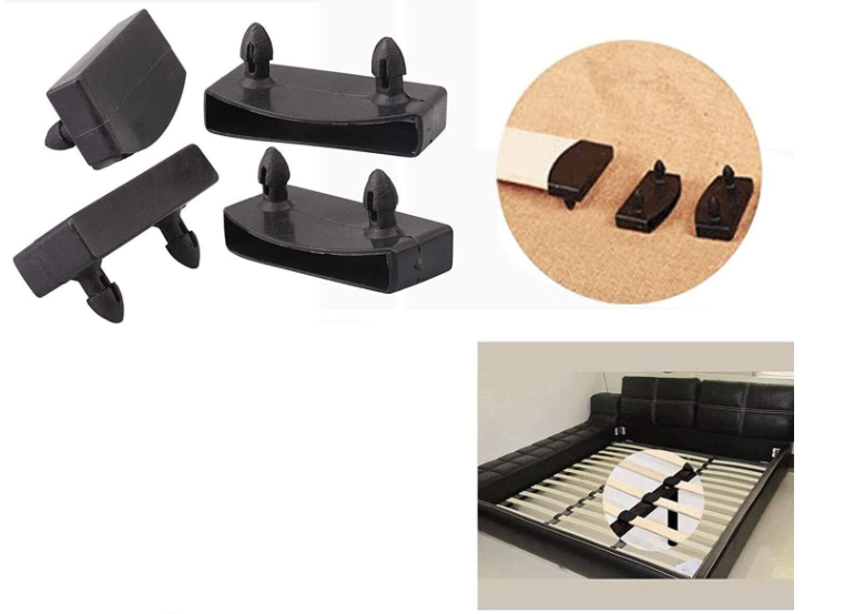 Wnvivi 20 Supporti Per Doghe Del Letto – Tappi Terminali In Plastica Per Fissaggio Doghe – Accessori Stabili Per Telaio Letto, Divani E Mobili – Dimensioni 55x30x27mm