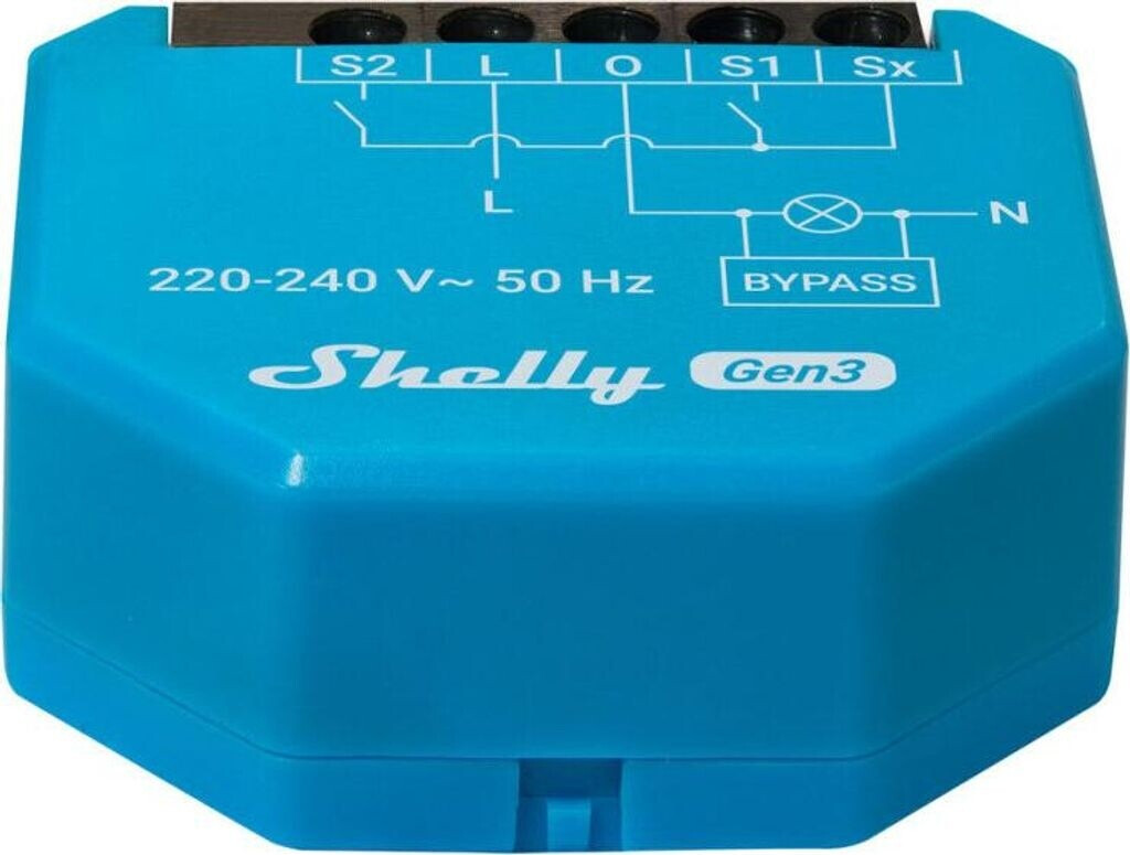 Shelly 2L Gen3 dettaglio