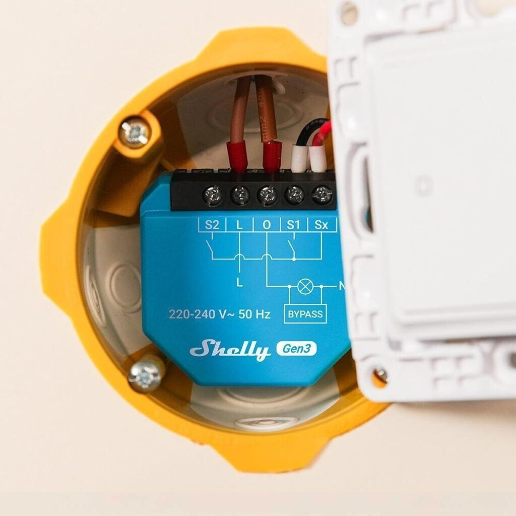 Shelly 2L Gen3 formato compatto