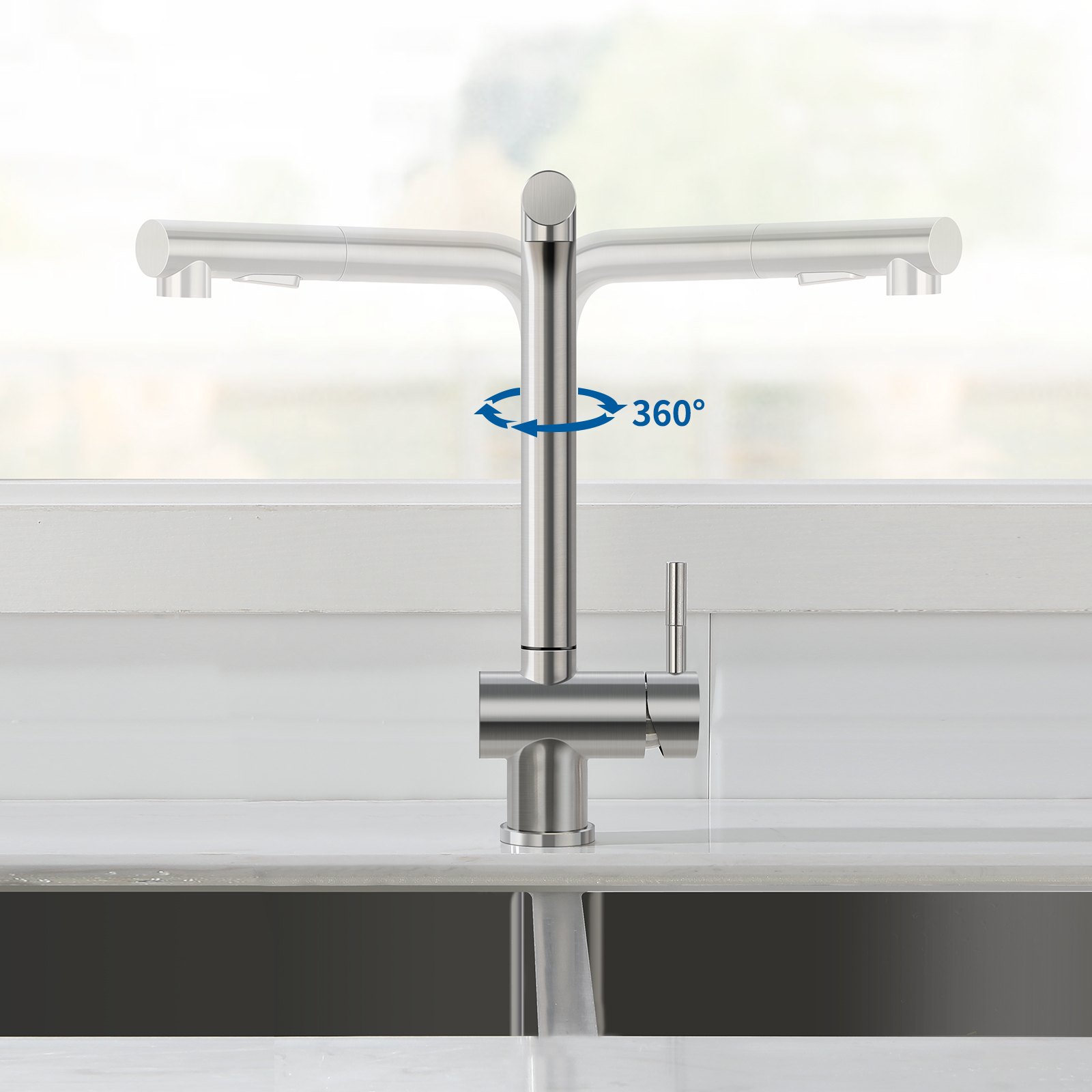 Grifo Ducha Grifo Abatible Leroy Merlin Lonheo Grifo De Cocina De