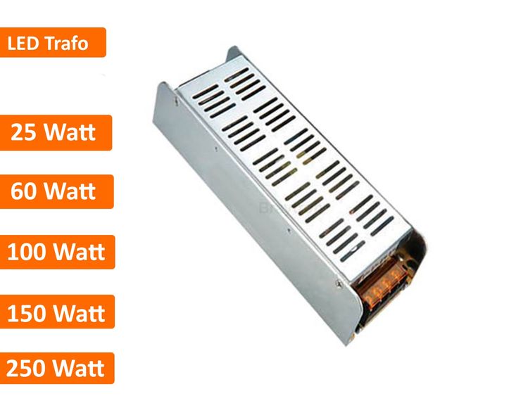 LED Trafo 24V / 25W 60W 100W 150W 250W - Bild 2