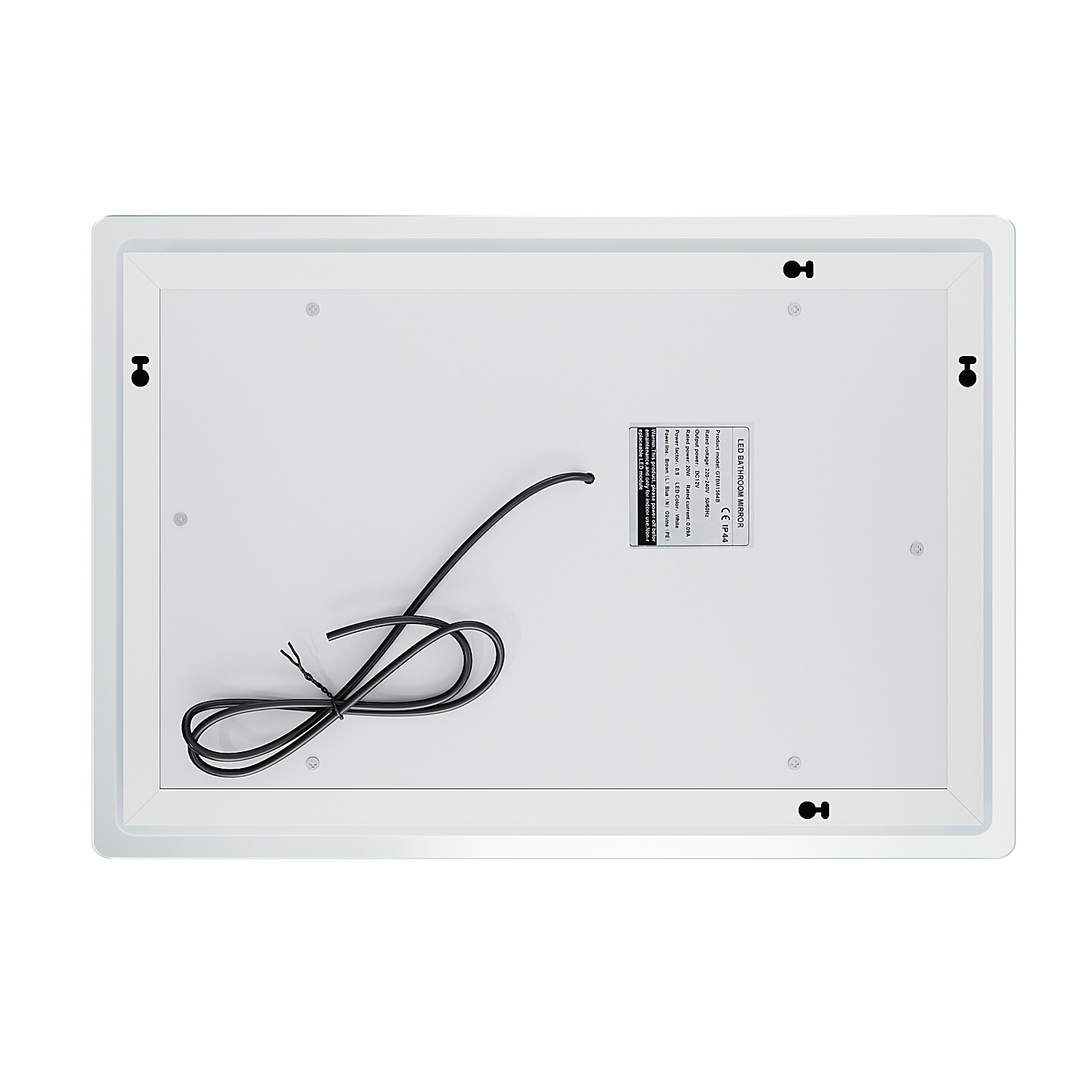 Bild 101 - Badspiegel LED mit Beleuchtung Badezimmer spiegel energiesparender IP44 40x60