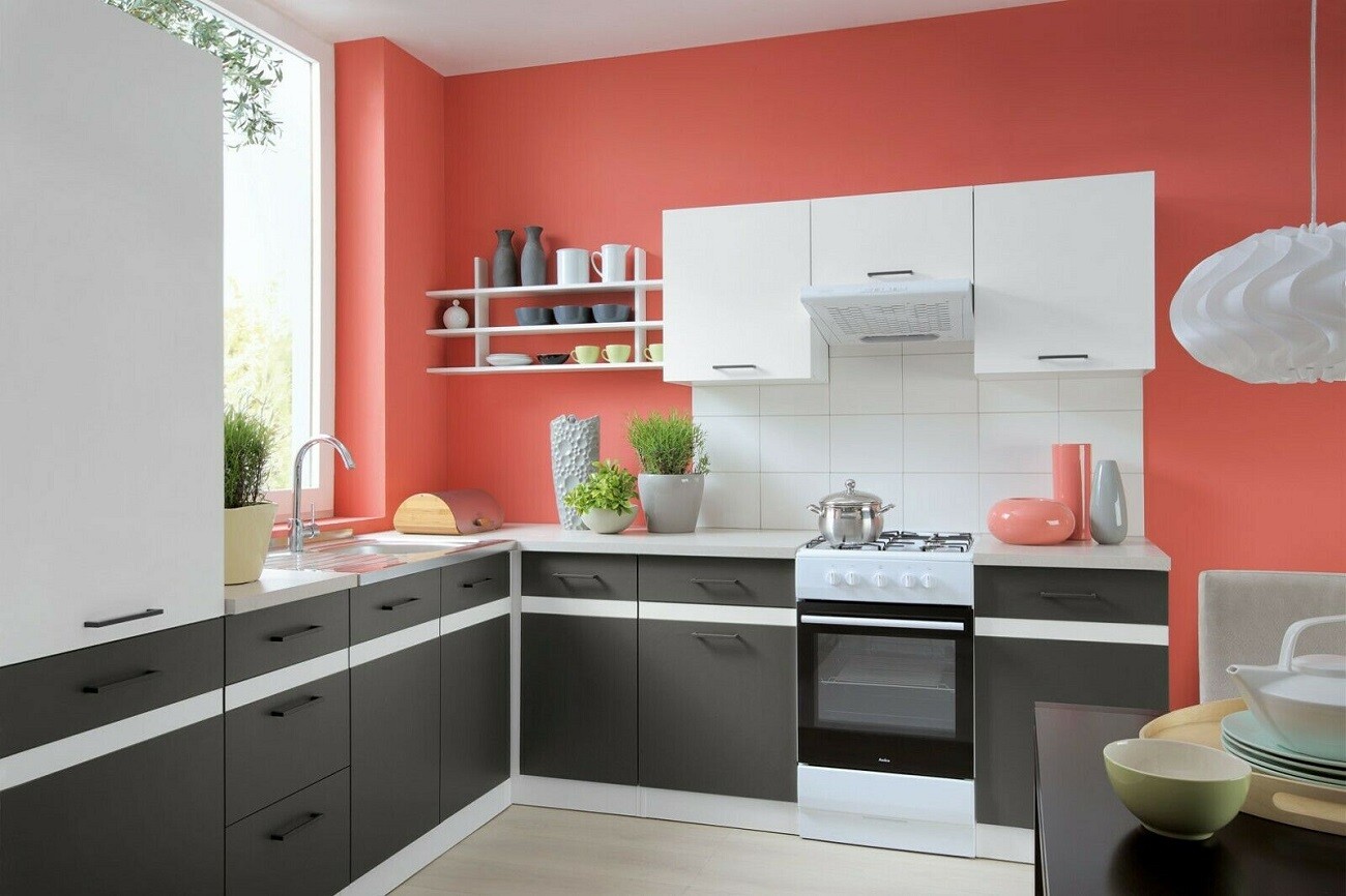 IMPACTFURNITURE 400 Drawer Kitchen Base Cabinet Unit Lower 40cm Cupboard Storage Grey White Junona -Vonshef shop