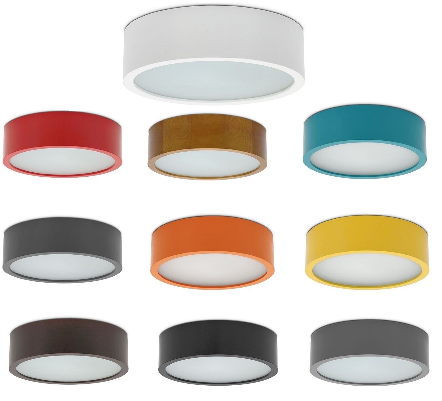 Viki Deckenleuchte / Deckenlampe Lampen Modern Modell:: Farbe:: 275 Eiche 1xE27 Viki Viki 275