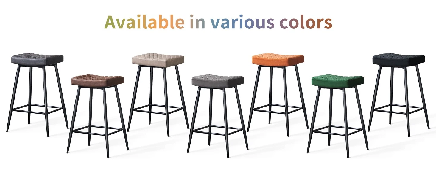 Orange Bar stool