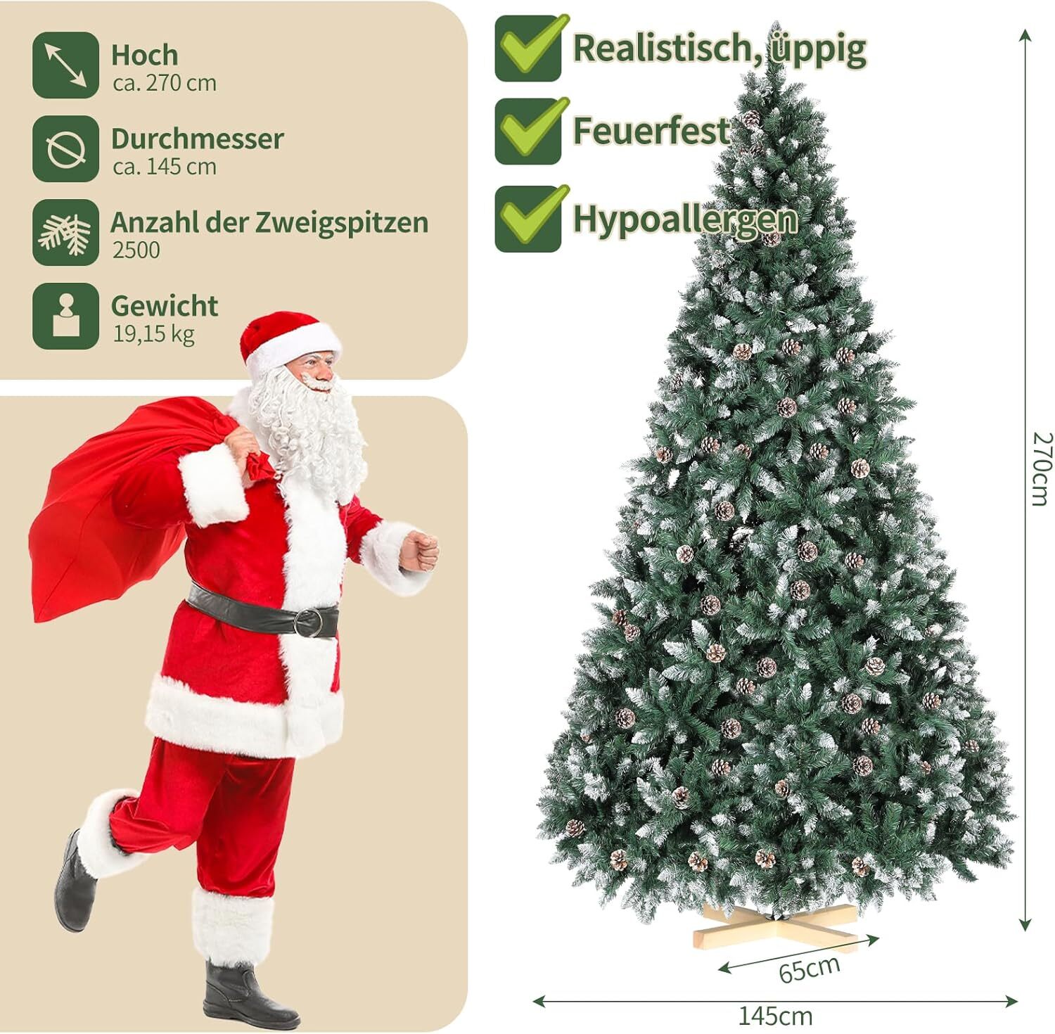 Sapin de Noël Artificiel 7
