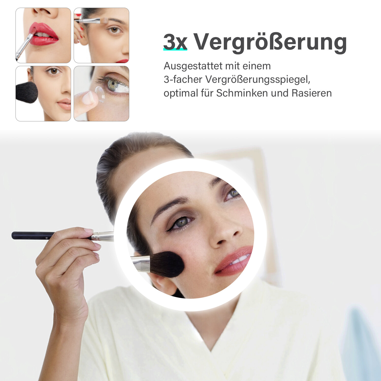 SONNI Badspiegel Detailansicht 1