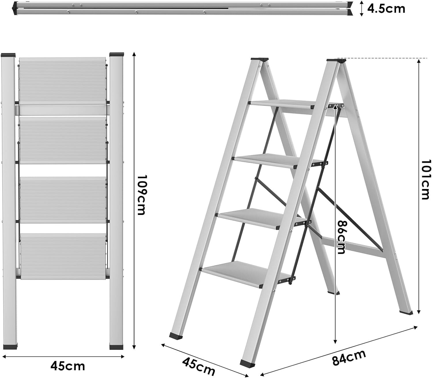 Scala a 4 gradini