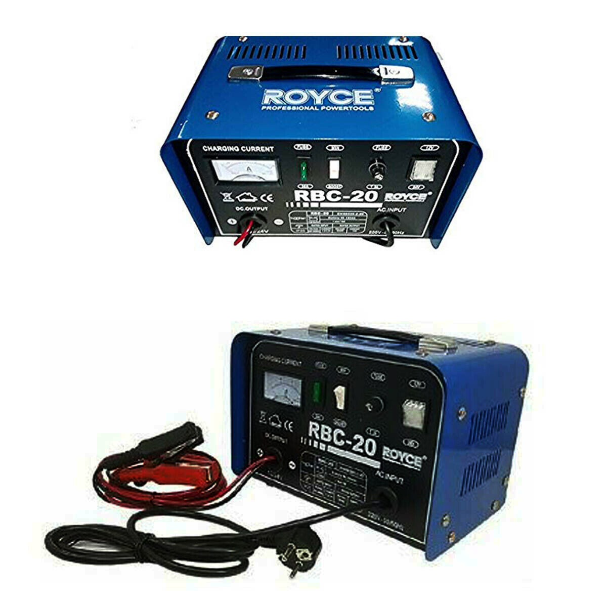 Immagine 1 - CARICA BATTERIA 12-24V 20A AUTO MOTO CAMPER BARCA CARICABATTERIE PORTATILE