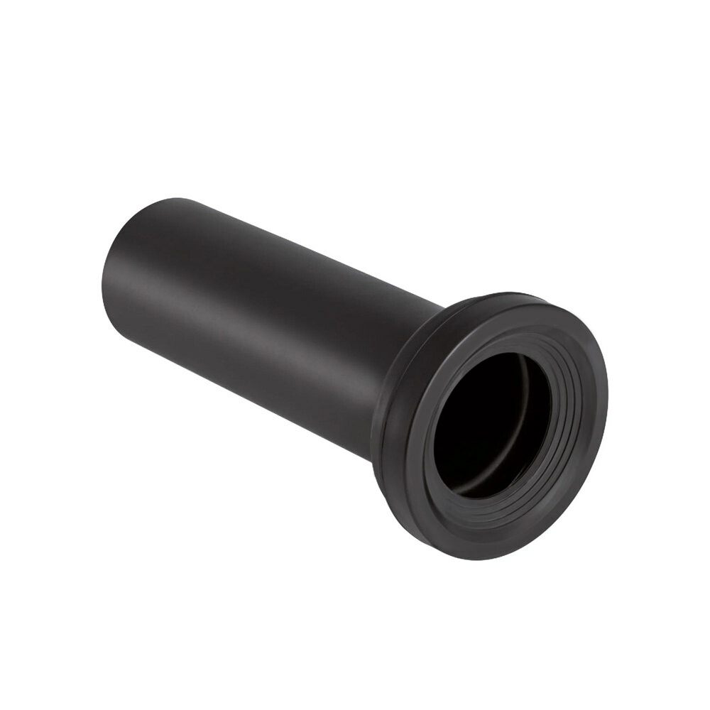 WC-Anschluß Anschlussstutzen L 300 mm Abfluß Schwarz DN 90 WC-Abfluß Abflussrohr