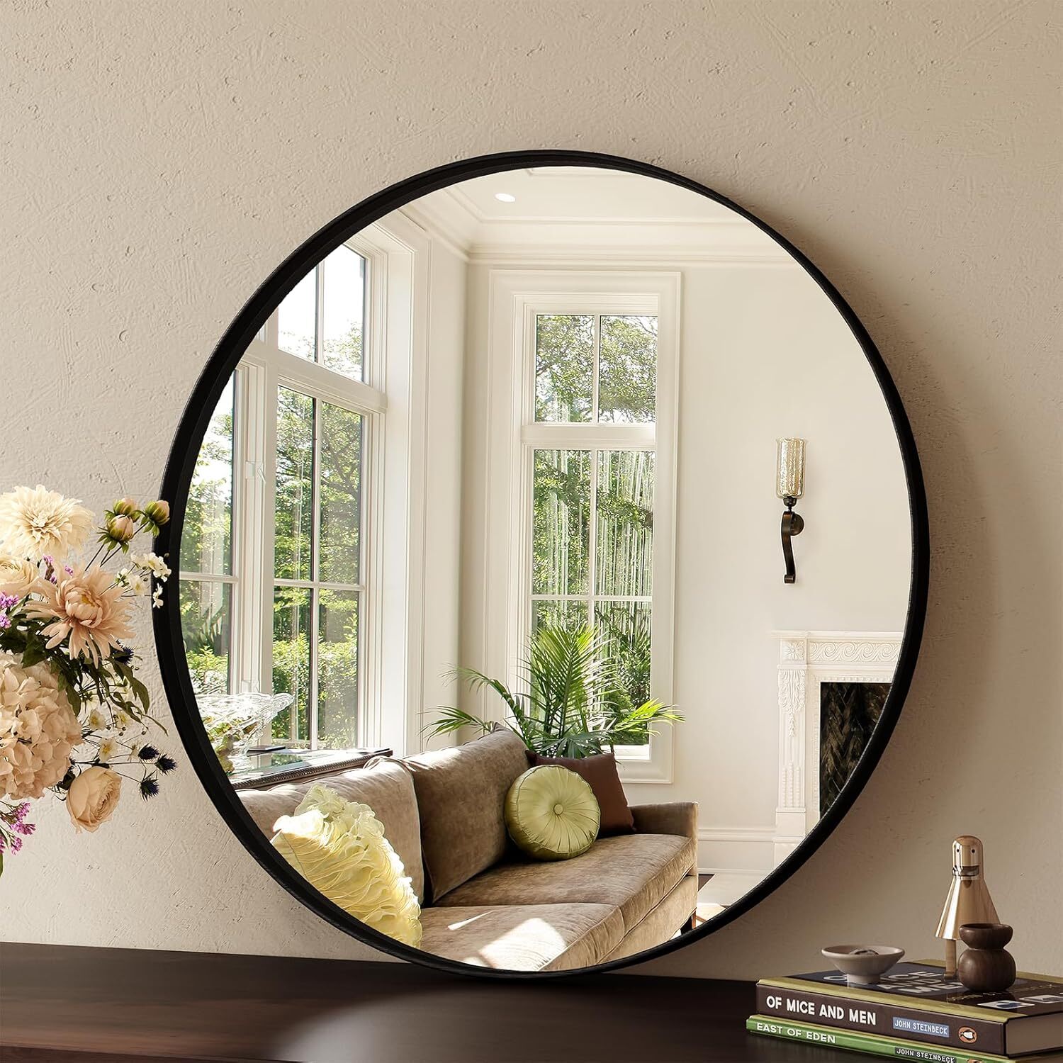 Specchio da bagno rotondo 5