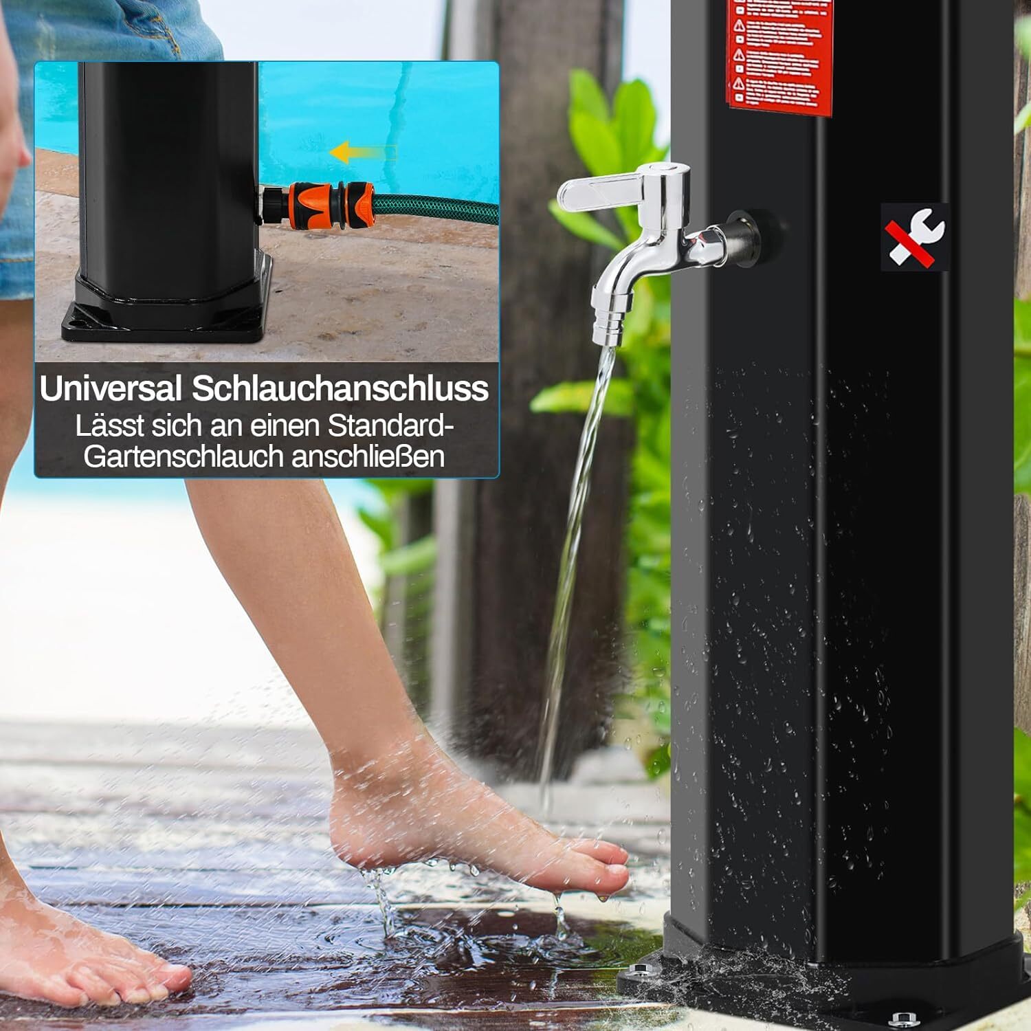 Solardusche 40L