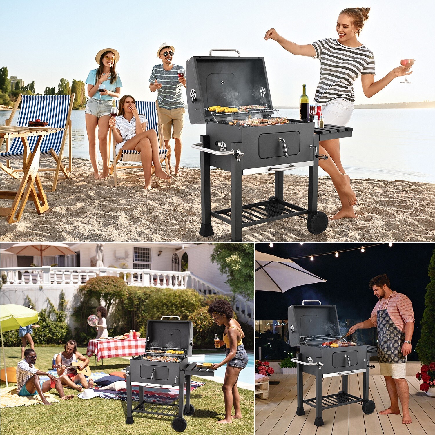 Barbecue a carbone
