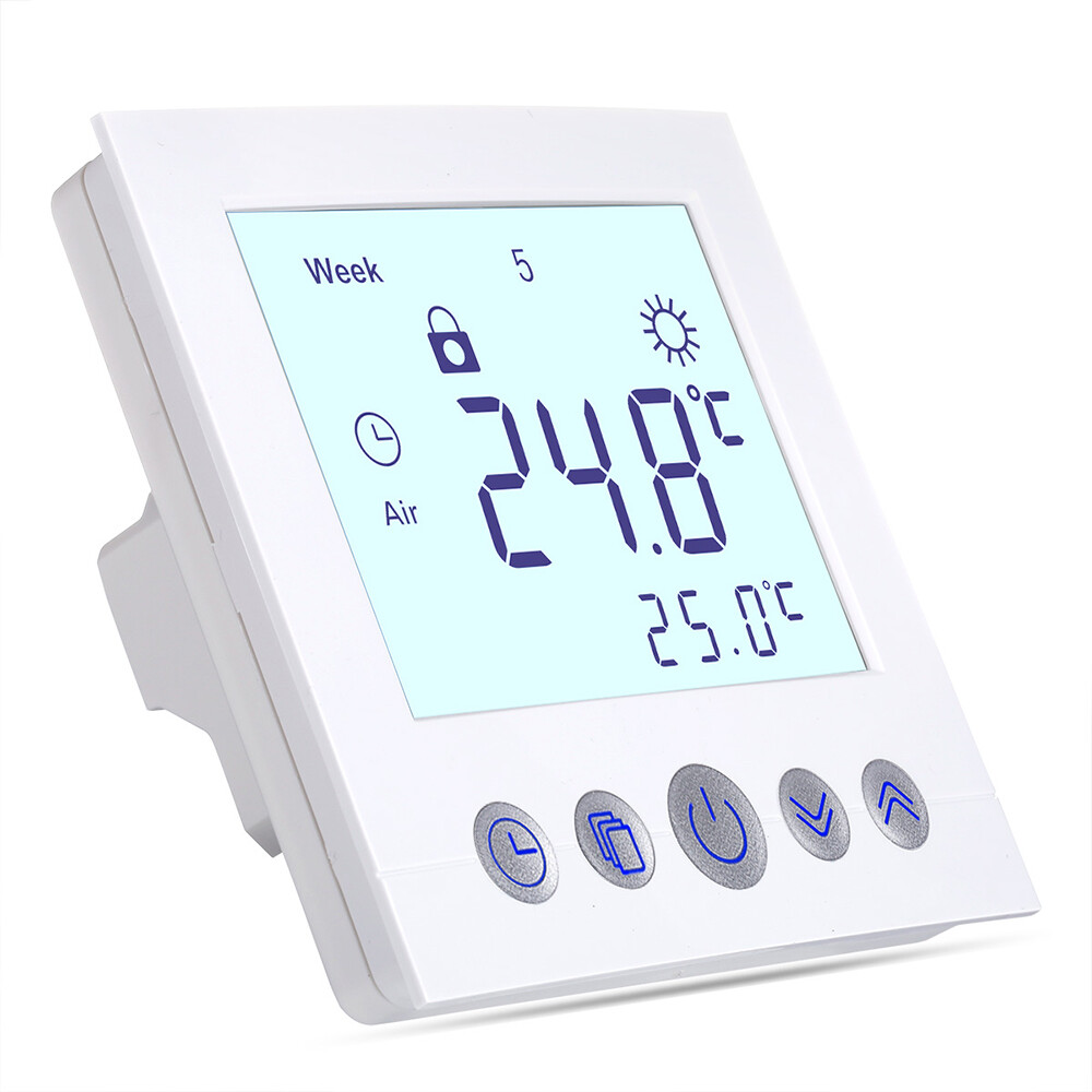 Digitaler Fußbodenheizung Thermostat - Wandthermostat Für Elektrische & Wassergeführte Heizung